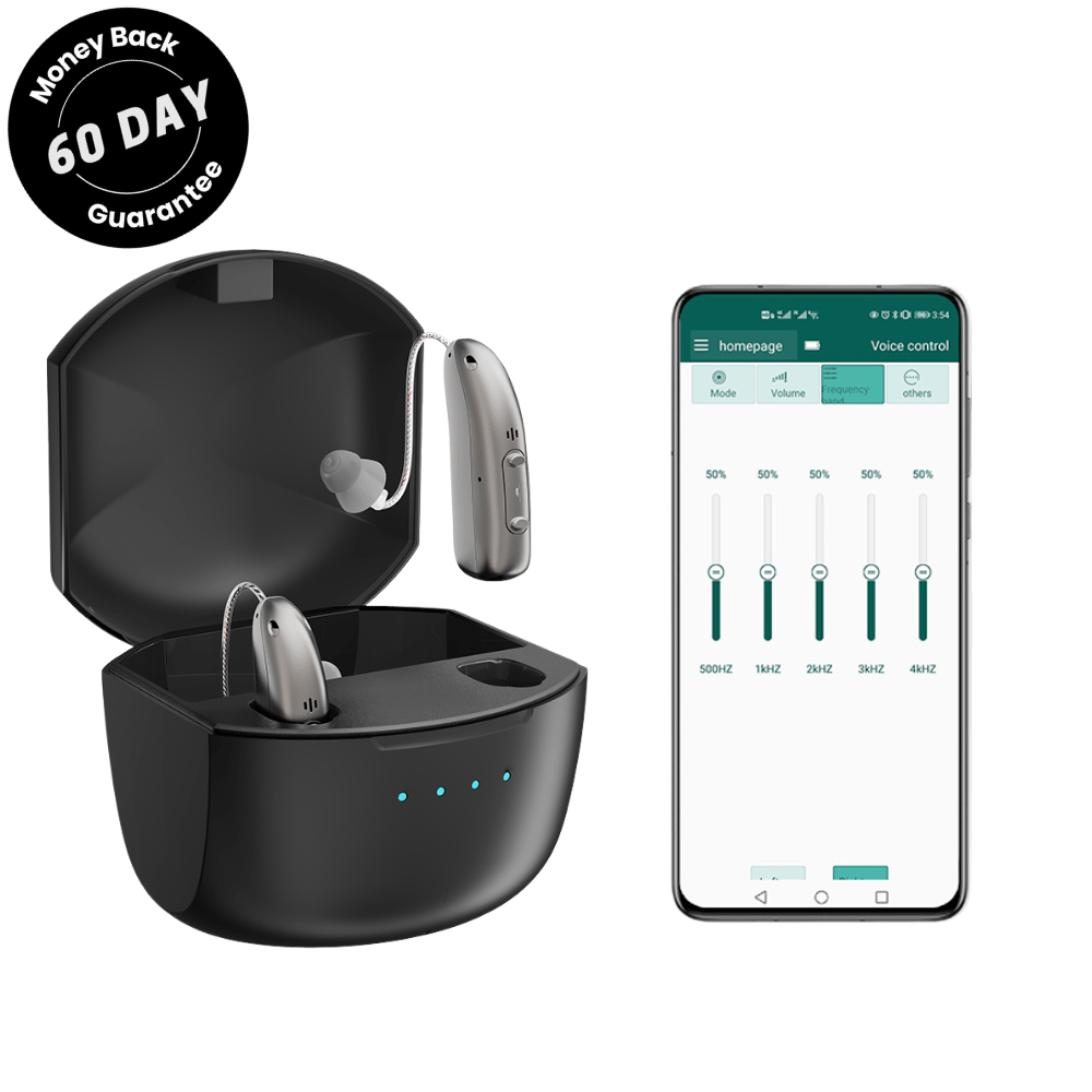 Bluetooth Hearing Aids (App Controlled)